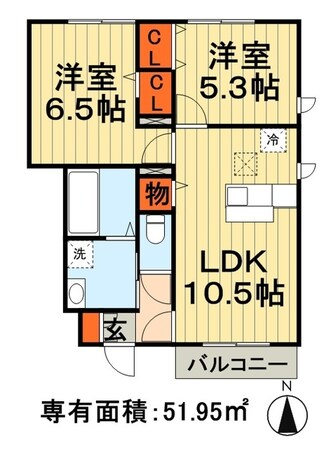 ソンケンの物件間取画像